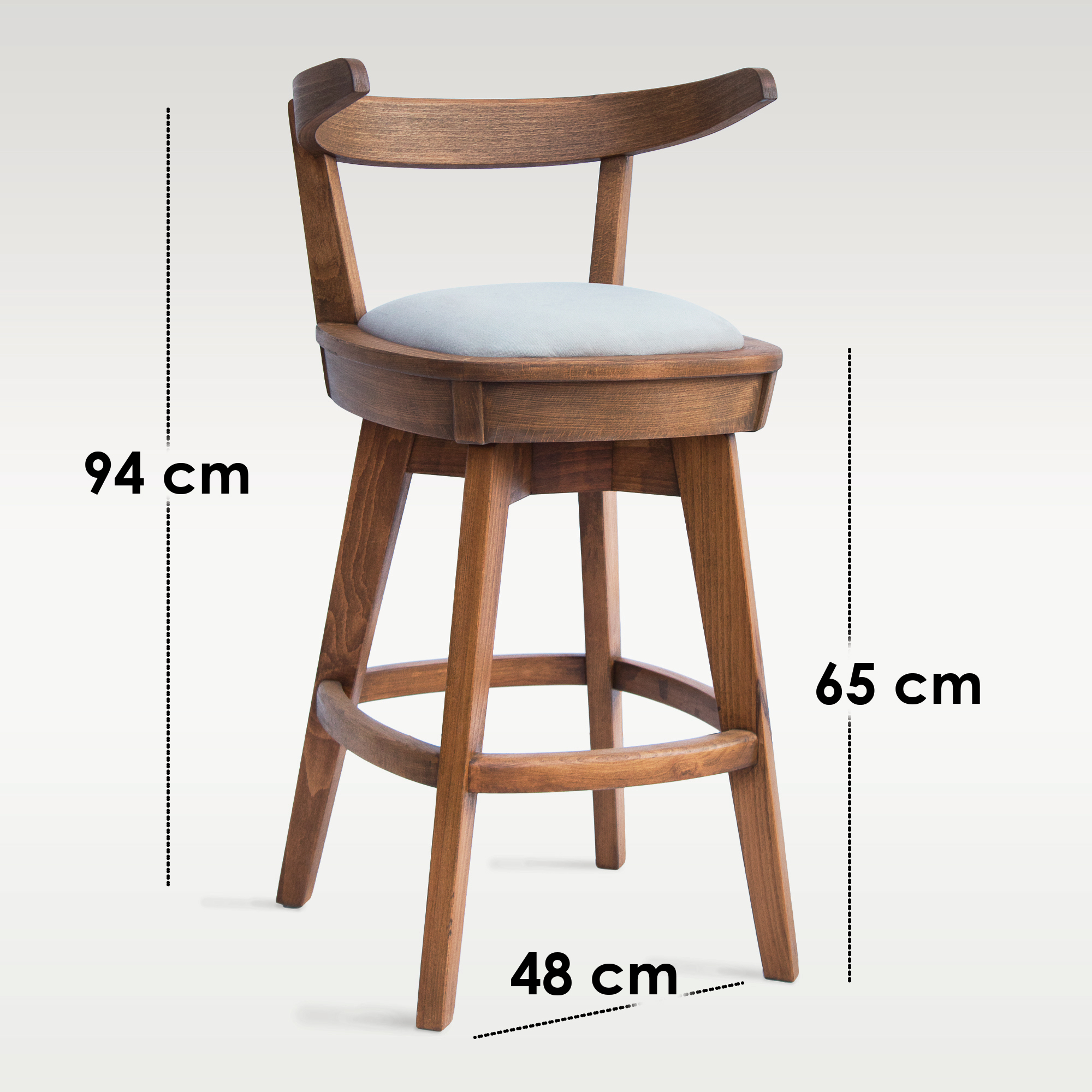 baltic barstool dimentions